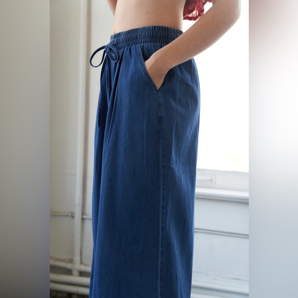 Flying Tomato - NWT - Creating Memories Denim Wide-Leg Pant - Sizes: S, M, & L - Picture 2 of 6